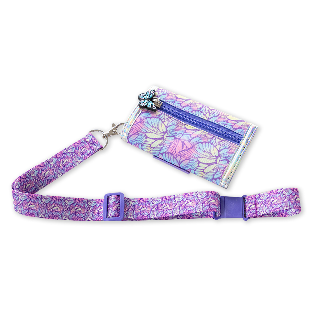 Eazy Kids - Wallet - Butterfly Purple