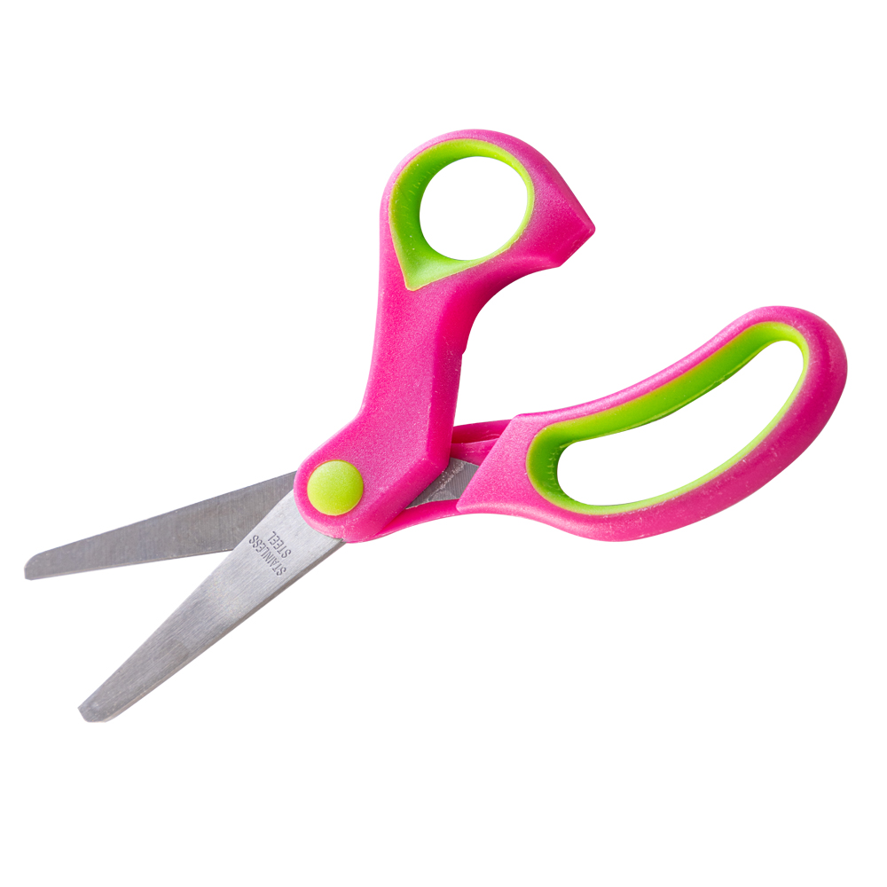 Eazy Kids - School Scissors For Kids - Pink