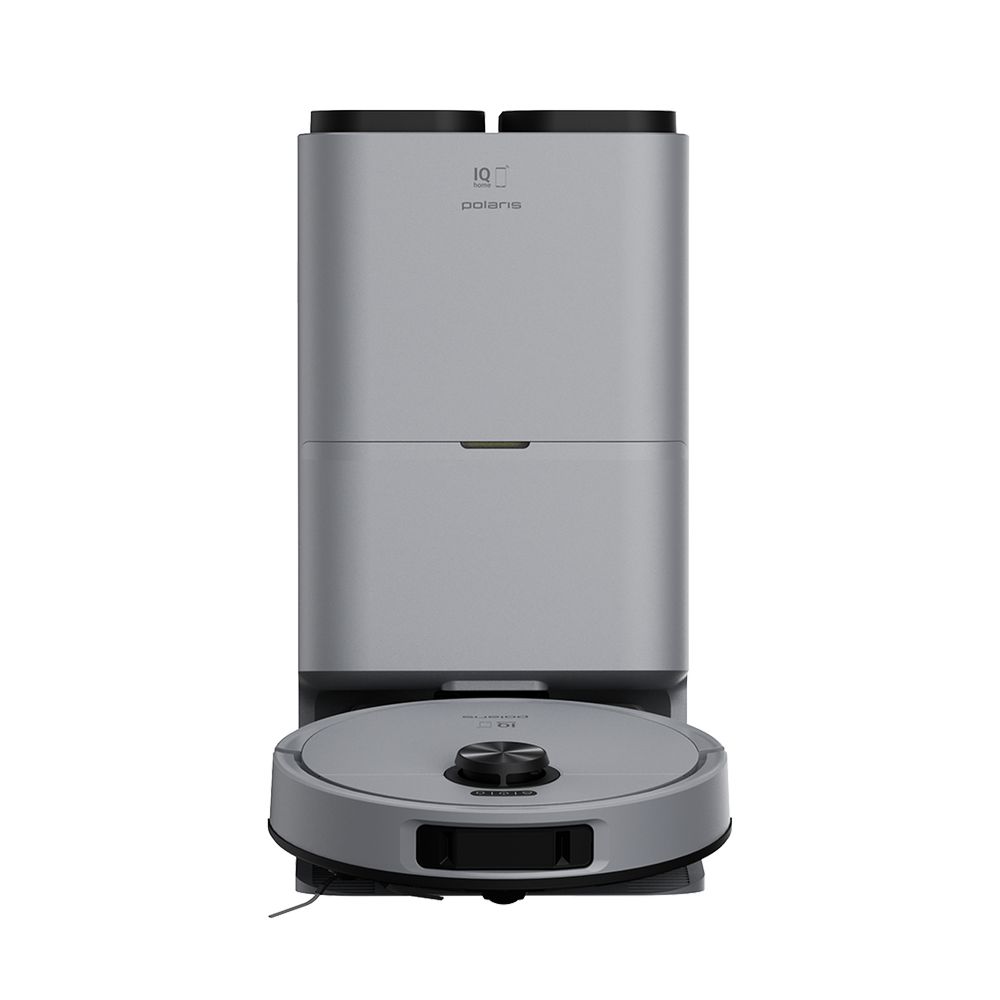 Polaris - Robot Vacuum Cleaner With Self-Cleaning Station - Graphite - 1500 W