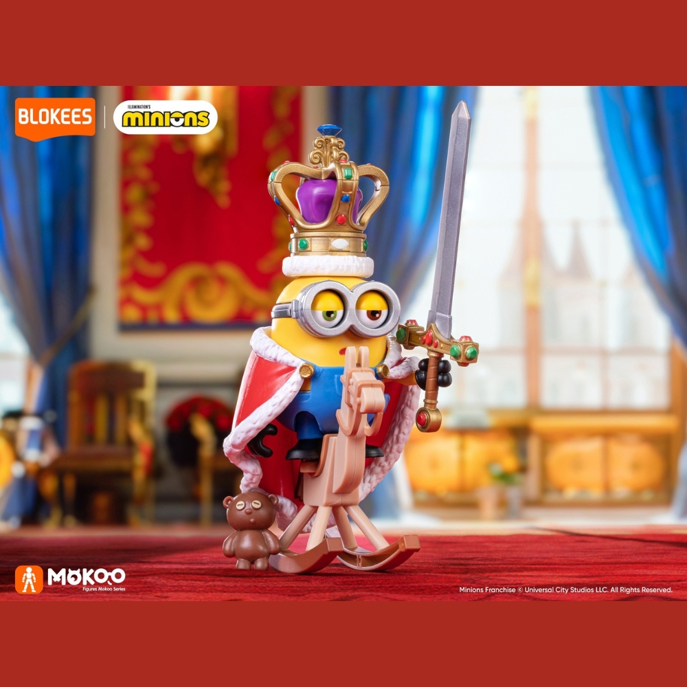 Blokees Mokoo Series Minions-N-Disguise Model Building Kit - King Bob