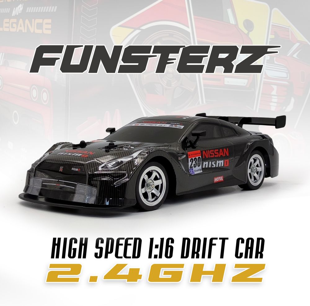 Funsterz - Drift Series Rc Car - Nissan Nismo Gt-r Model