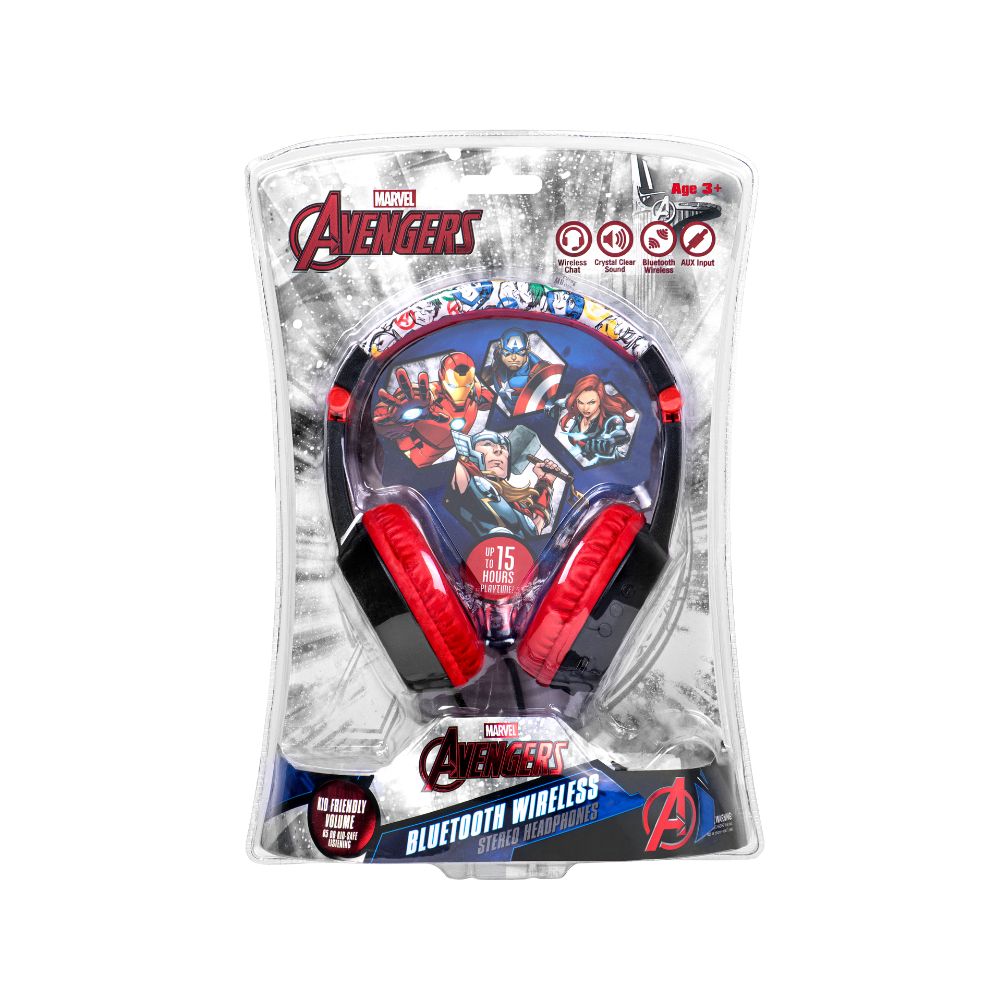 Volkano - Marvel Avengers Padded Bluetooth Headphone