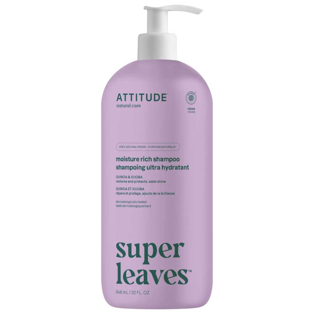 Attitude - Super Leaves Shampoo - Moisture Rich - 946 ml
