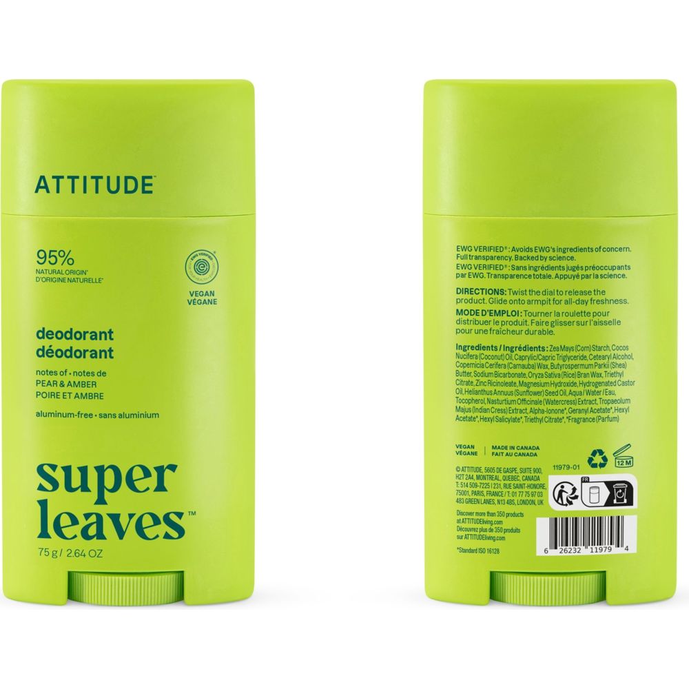 Attitude Super Leaves Deodorant - 75 gm