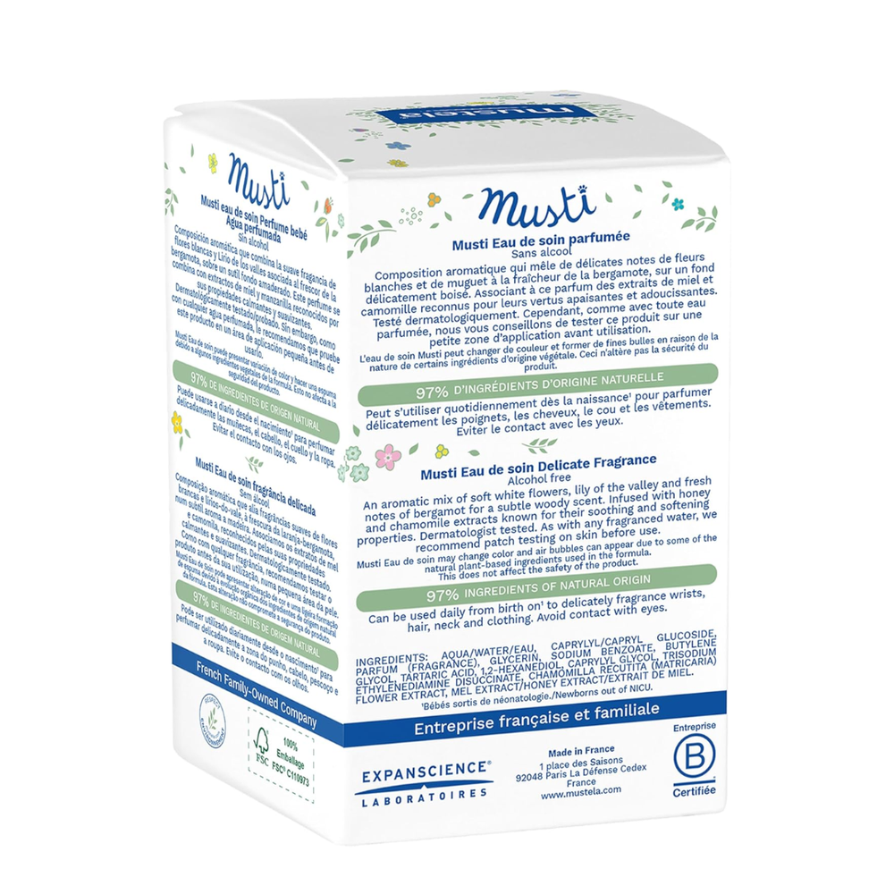 Mustela - Musti Eau De Soin 50ml - Pack Of 2