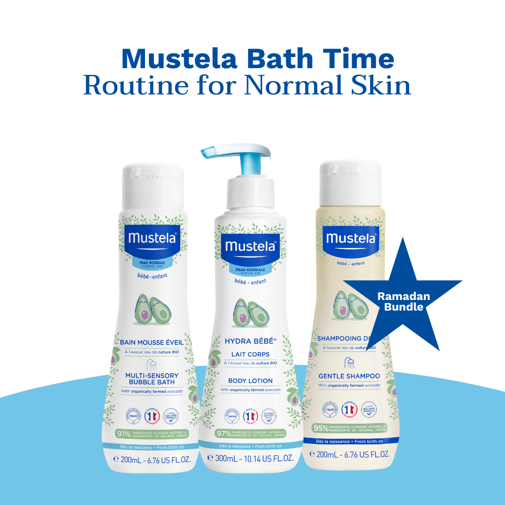 Mustela - Bath Time Routine For Normal Skin Set