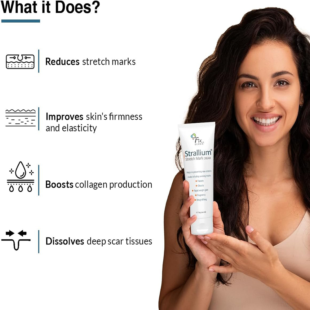 Fixderma - Strallium Stretch Mark Cream - 75 gm