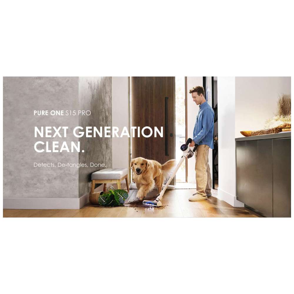 Tineco - Pure One S15 Pro Smart Battery Vacuum Cleaner - 500 W