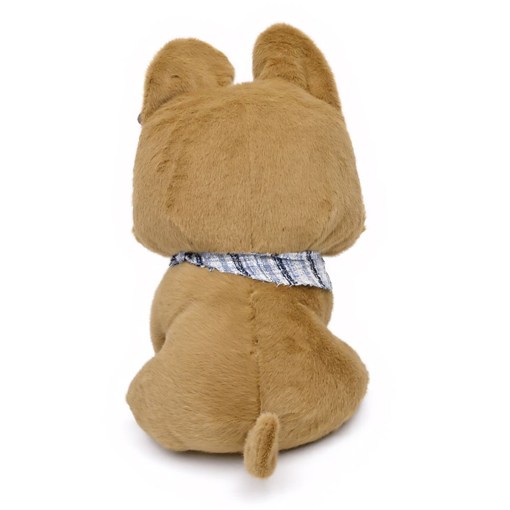 Toto Toys - Chubby Dog Plush Soft Toy - Brown - 37 cm