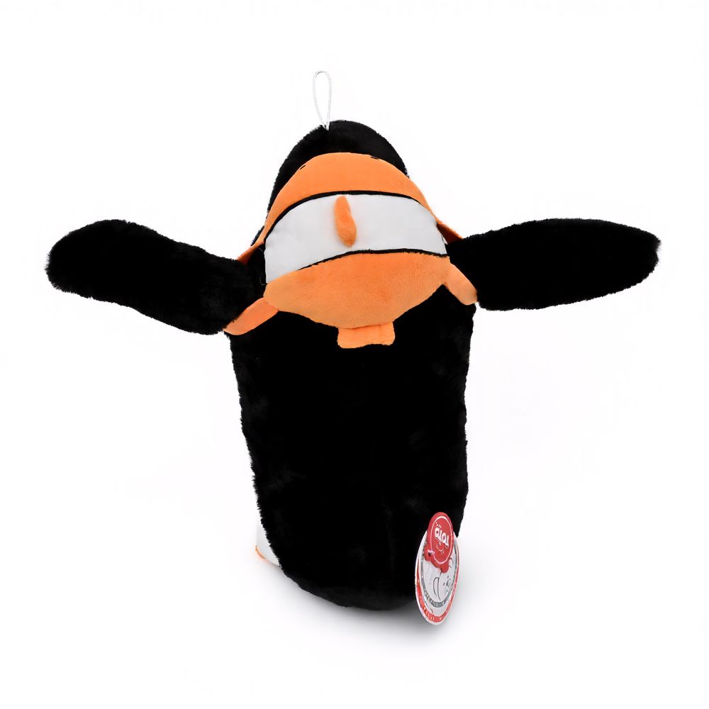Toto Toys - Sea Penguin Soft Plush Toy - Black/White - 30 cm