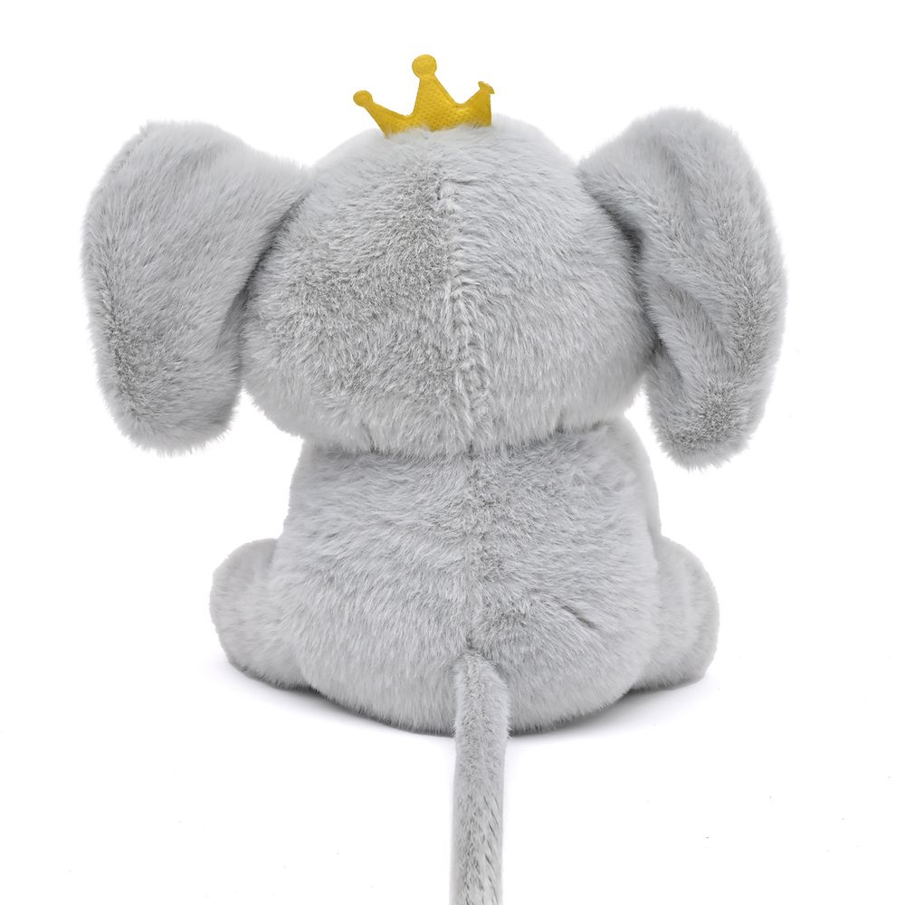 Toto Toys - Elephant Plush Soft Toy - Grey - 22 cm