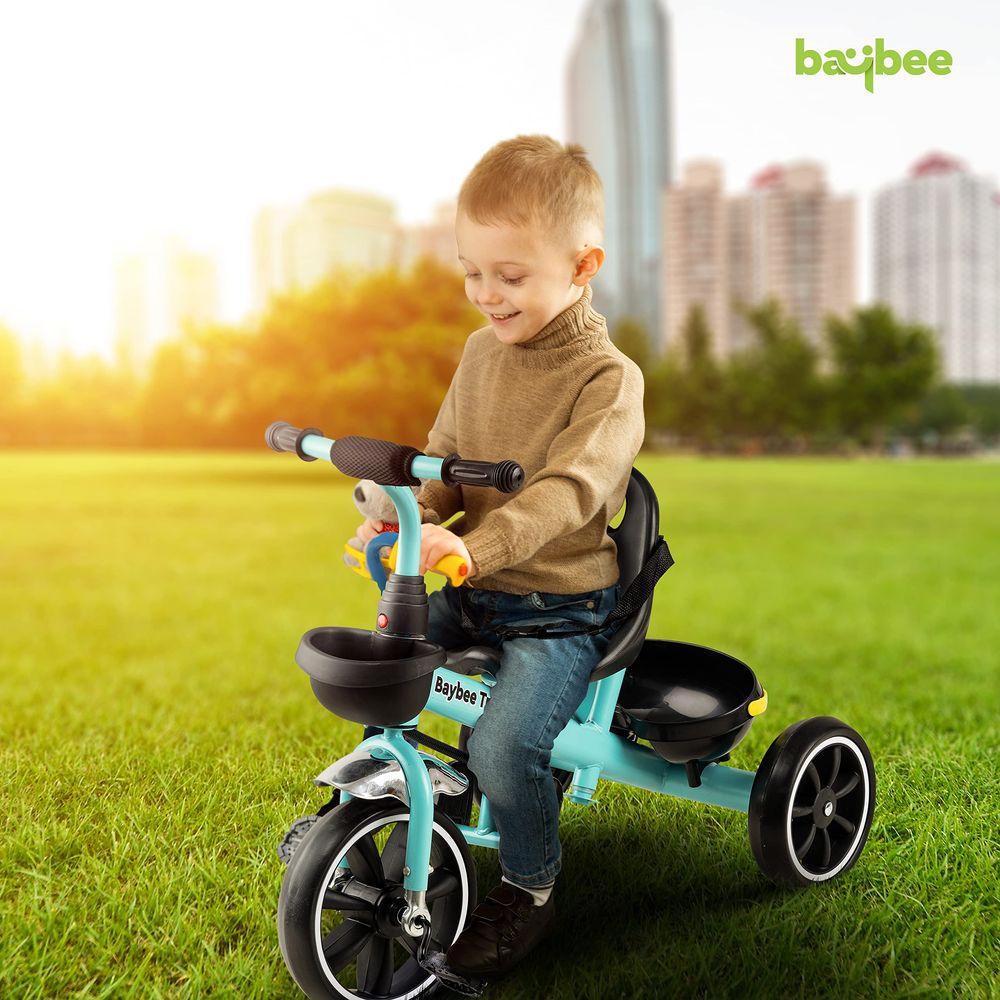 Baybee - Hero Baby Tricycle For Kids - Blue
