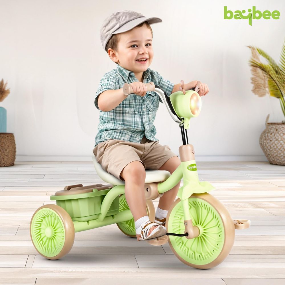Baybee - Triky Foldable Tricycle - Green