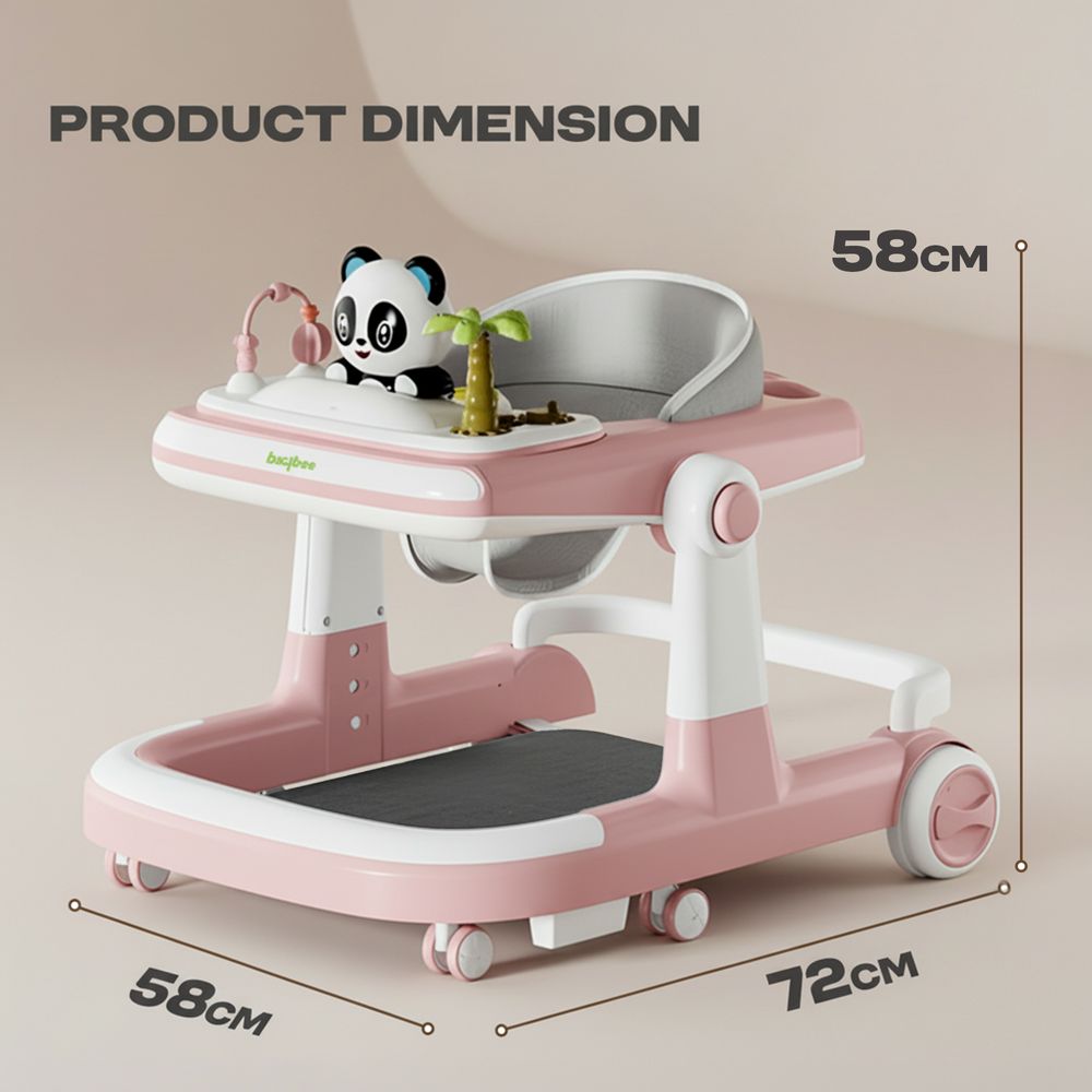 Baybee - Panda 3 In 1 Baby Walker