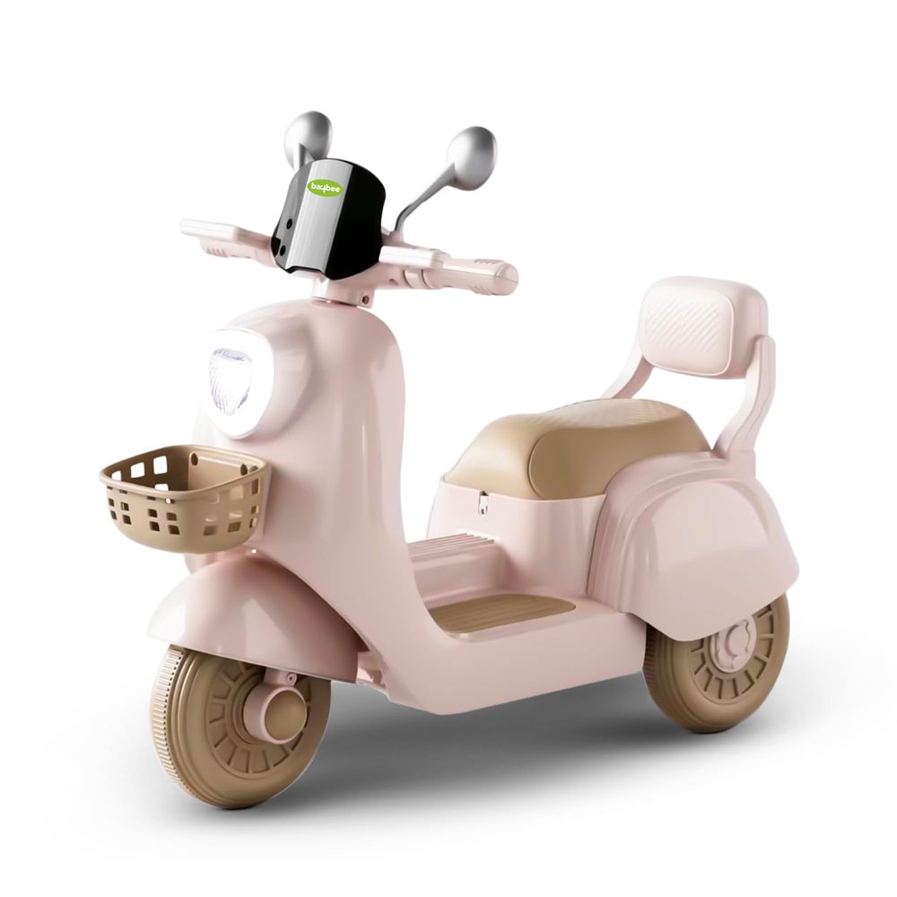 Baybee - Lola Kids Electric Ride-On Scooter - Pink