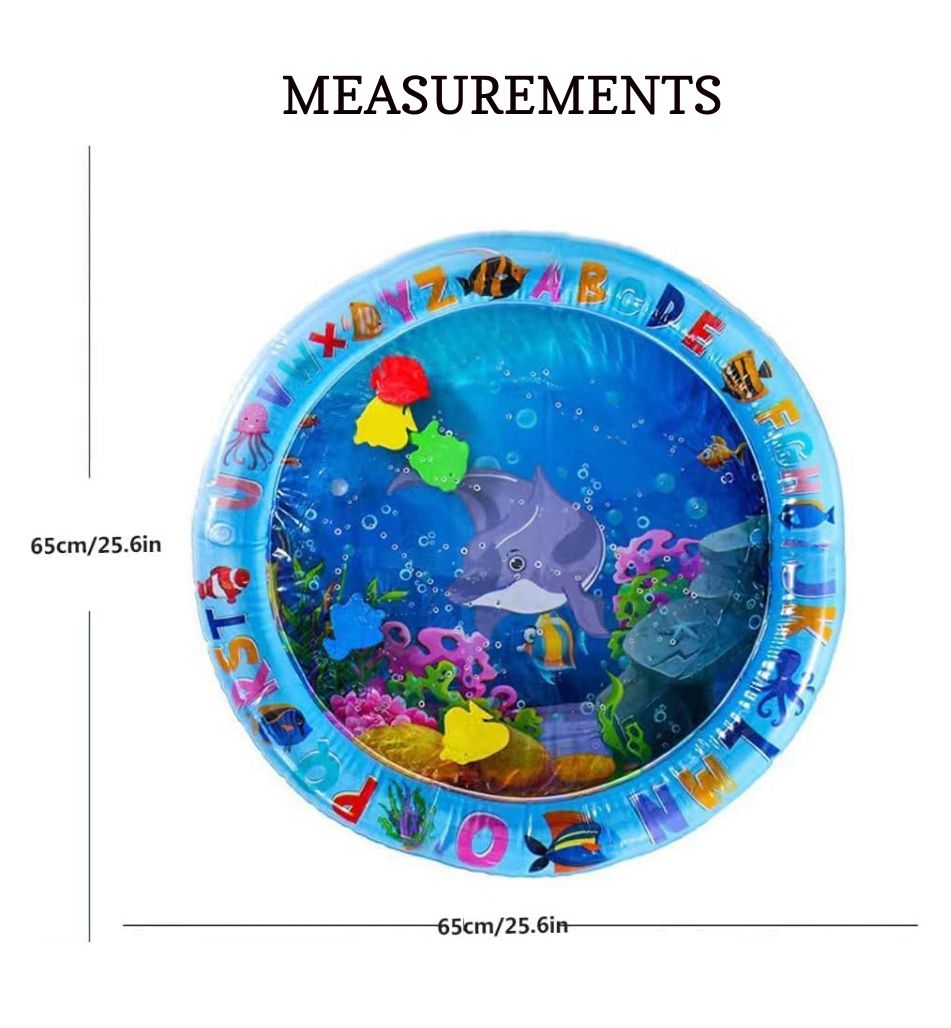 Factory Price - Round Shaped Tummy Time Inflatable Water Playmat - A
