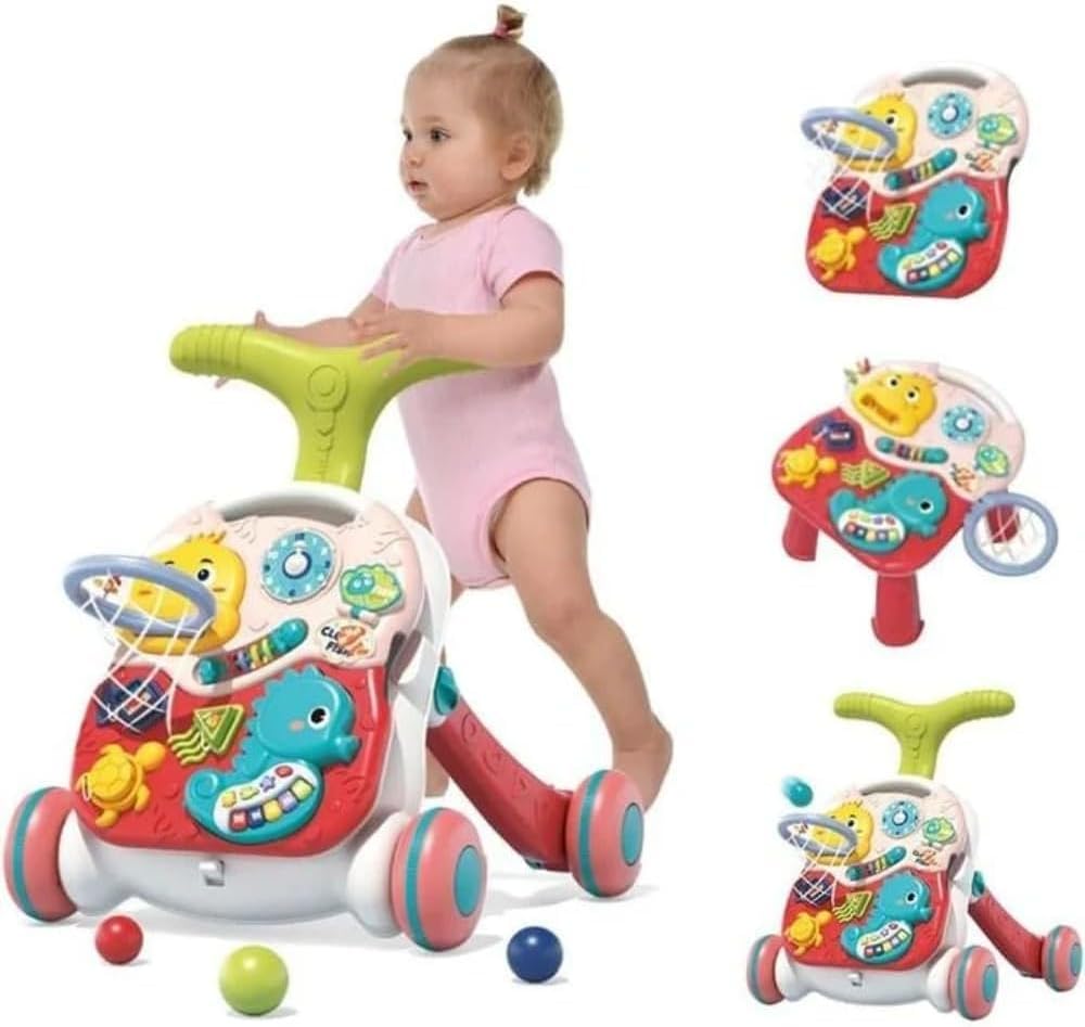 Factory Price - Eden 2-in-1 Multifunctional Activity Baby Walker