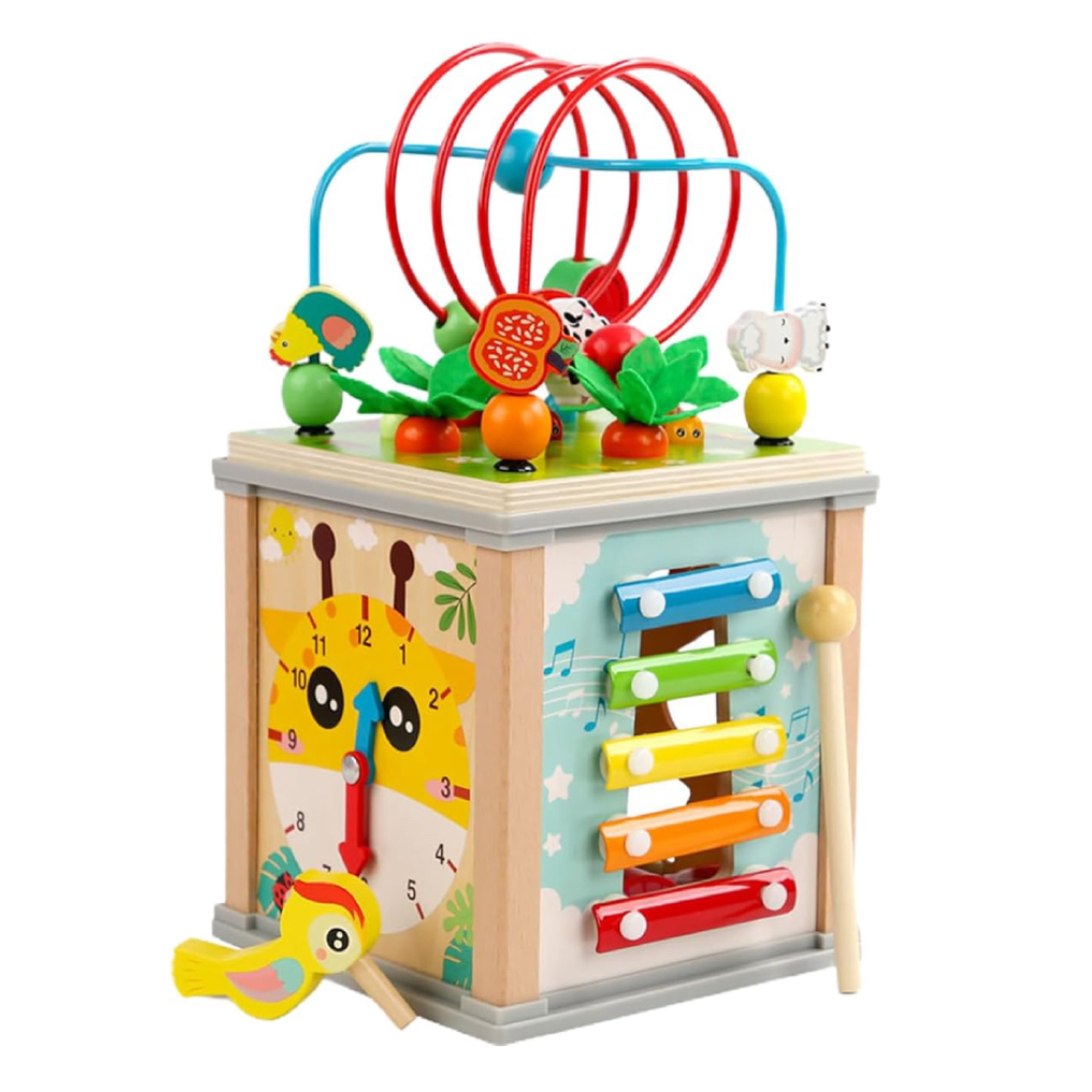 Factory Price - Jace 10 In 1 Multifunctional Activity Cube For Toddlers