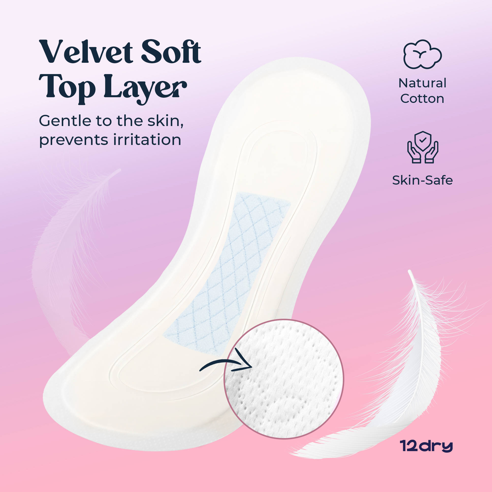 12dry - Ultra Thin Panty Liners - 30 pieces - 160 mm