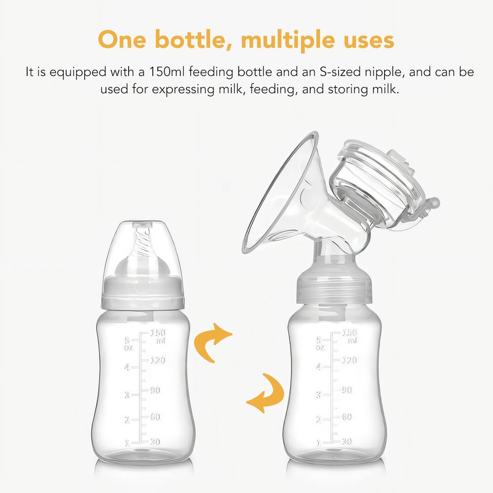 birth - Electric Single Breast Pump - White