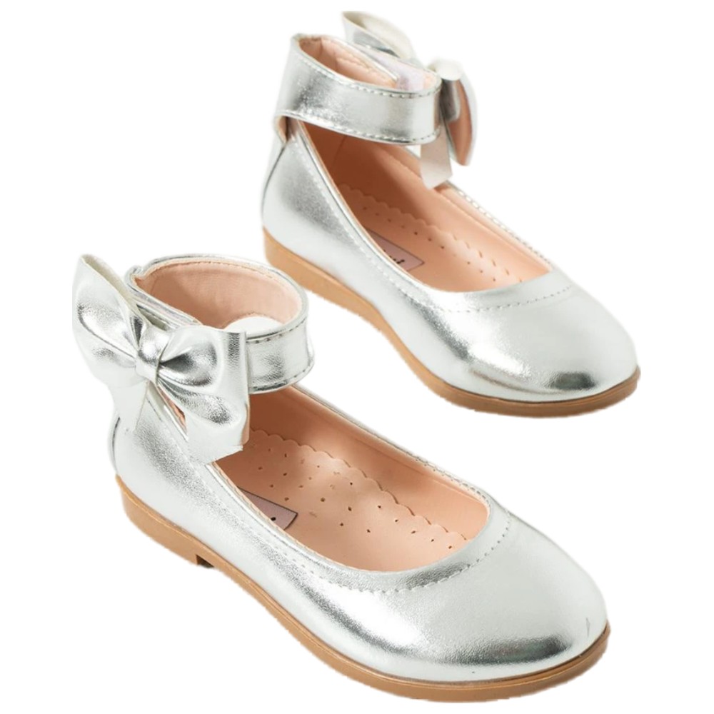 Via Bambino - Girl Shoes B-550 - Silver