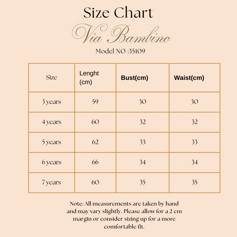 Via Bambino - Girl's Hi-Low Organza Flower Dress