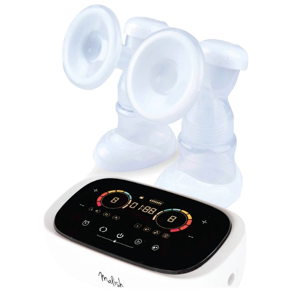 Malish - All New Mirella Rechargeable Double Breast Pump - White