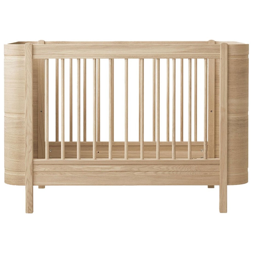Oliver Furniture - Wood Mini+ Cot Bed With Junior Kit