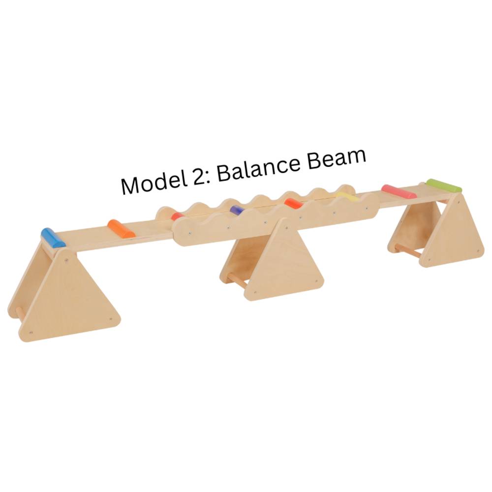 Miamamma - Classic Indoor Seesaw w/ Balance Beam