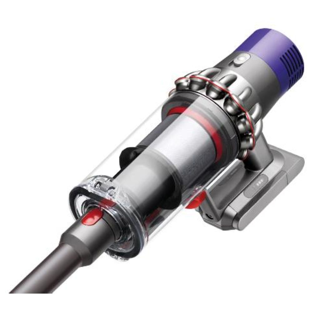 Dyson - Cyclone V10 Total Clean Vacuum Cleaner - Silver Nickel/Iron/Black - 525 W