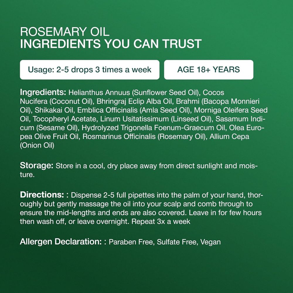 Better - Better Rosemary Oil - 50 ml