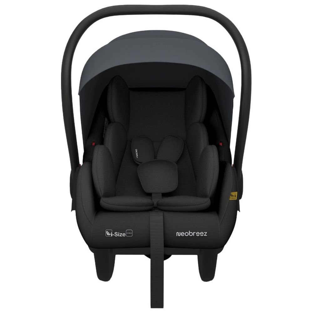 Neobreez - i-Sacro i-Size Lightweight Baby Car Seat Carrier - Grey/Black