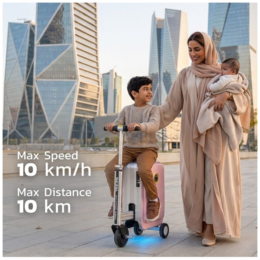 Airwheel - SE3SL Electric Travel Suitcase - Black