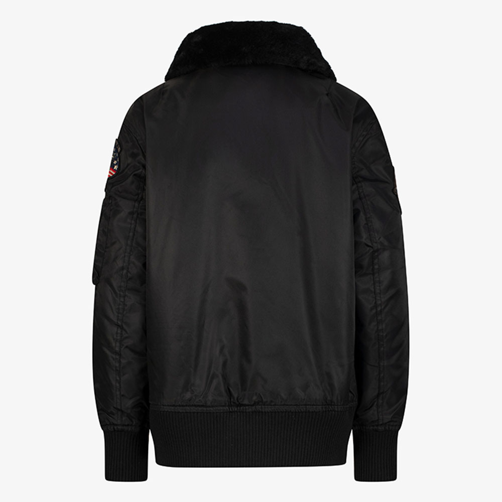 Top Gun - Kids B-15 Bomber Jacket - Black
