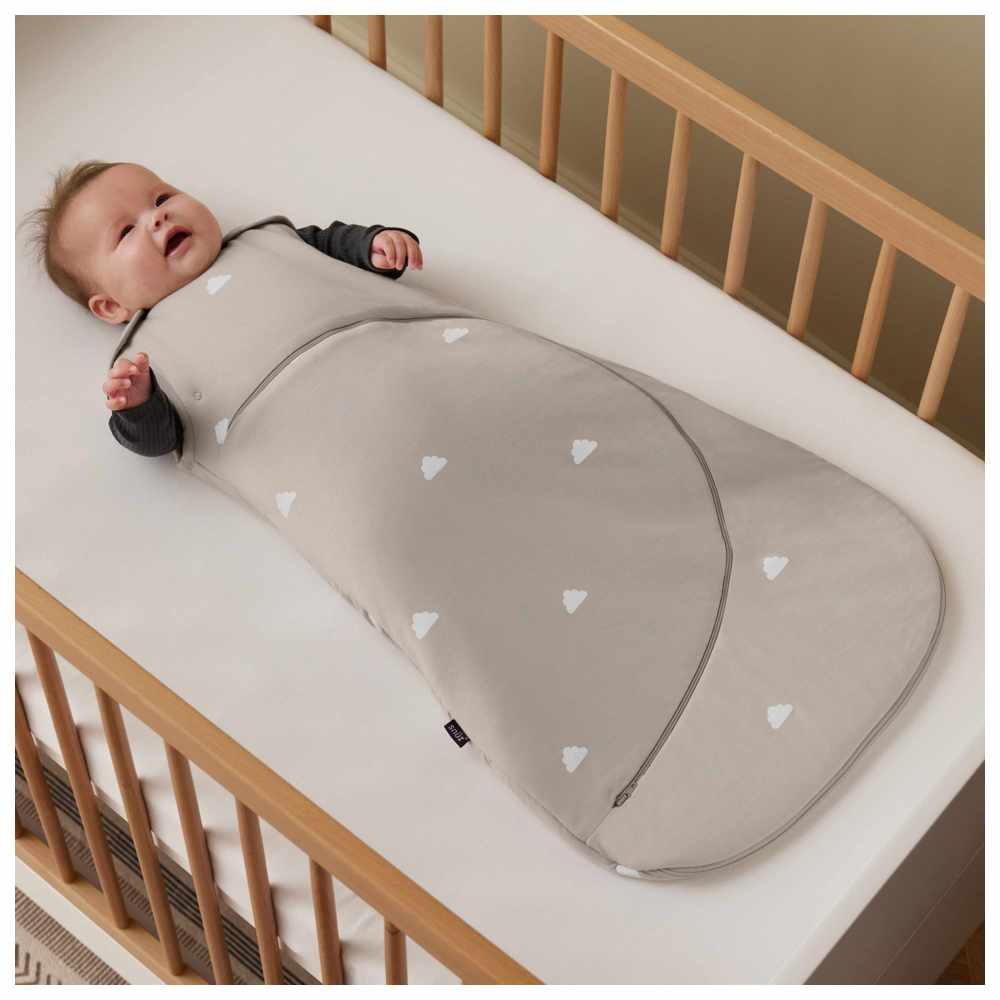 Snuz - Pouch 2.5 Tog Sleeping Bag - Grey/Cloud - 0-6M