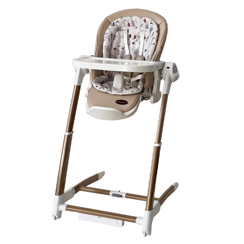 Chelino - 3-In-1 Royal Swing & High Chair - Beige