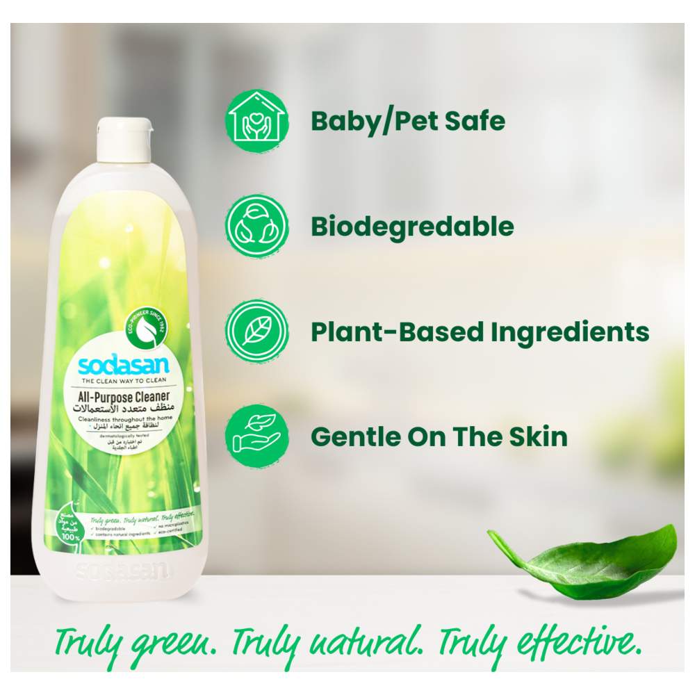 Sodasan - 100% Natural All Purpose Cleaner - 1 L