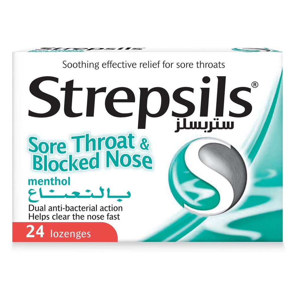Strepsils Menthol - 24 Lonzenge