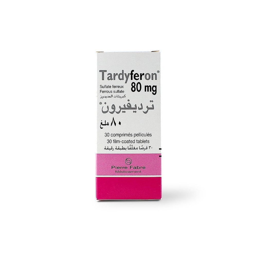 Tardyferon 80mg - 30 Tablet