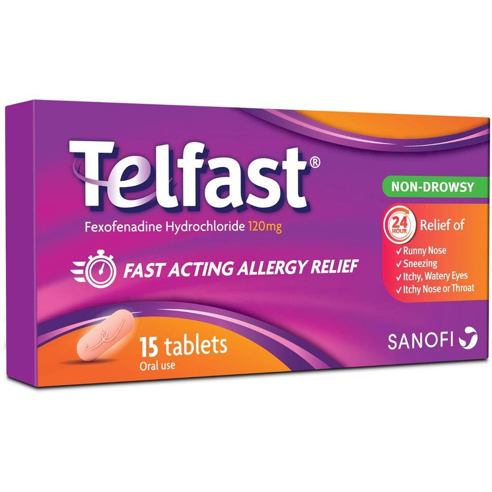 Telfast 120mg - 30 Tablet