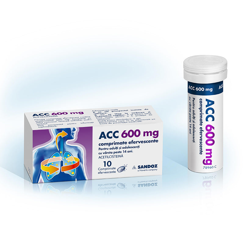 Acc Long 600mg - 10 Effervescent Tablet
