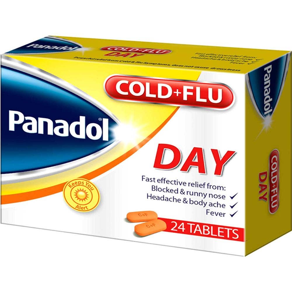 Panadol - Cold & Flu Day - 24 Tablet