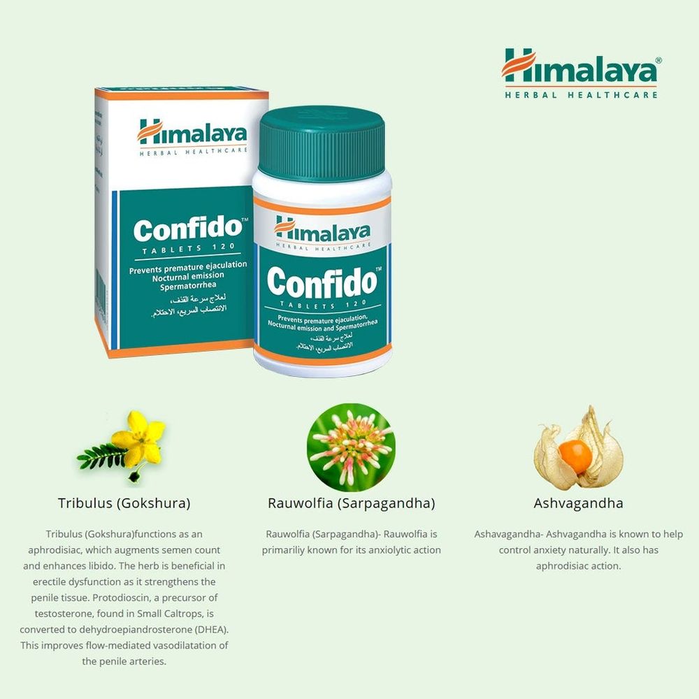 Himalaya Confido - 120 Tablet