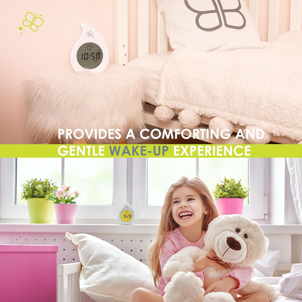 Bbluv - 3-In-1 Klock Sleep Training Clock - White