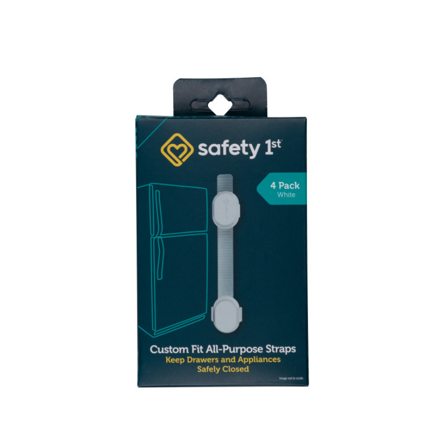 Safety 1st - Custom Fit All Purpose Strap - Pack of 4