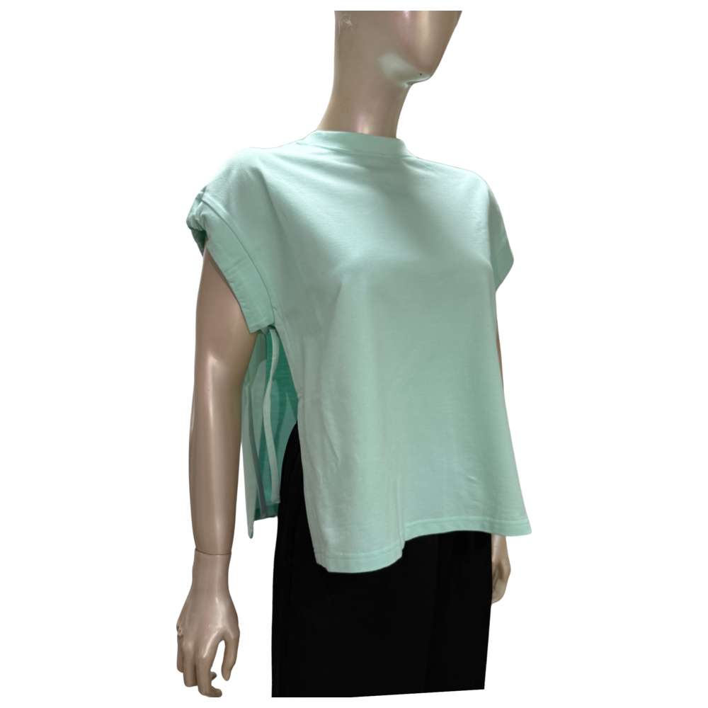 Stylebug - Women's Reversible Solid Sweatshirt - Turquoise