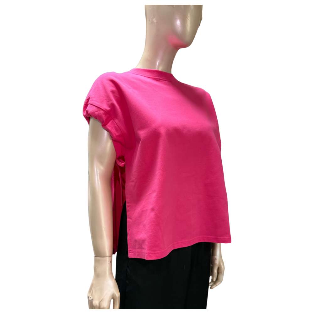 Stylebug - Women's Reversible Solid Sweatshirt - Hot Pink