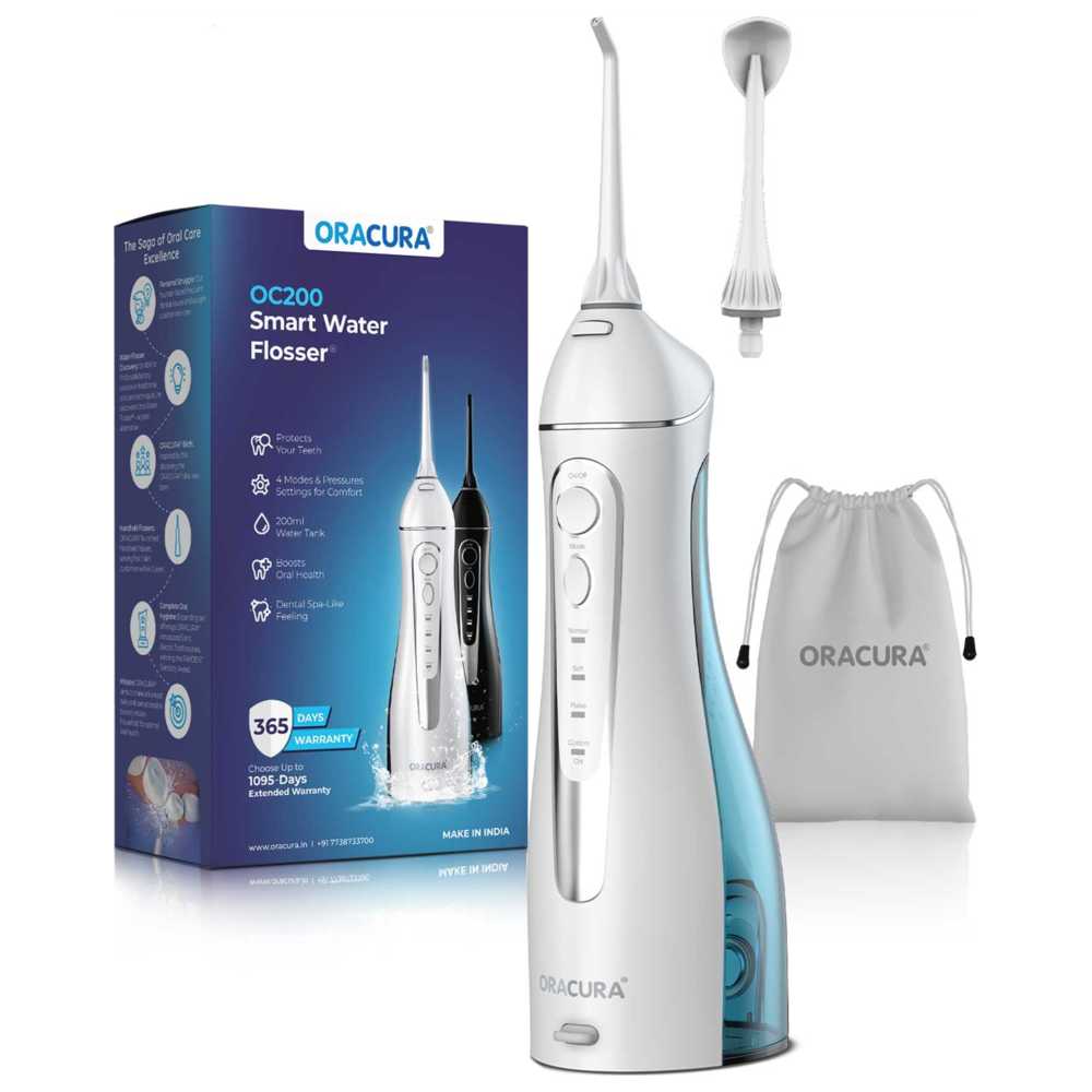 Oracura - OC200 Lite Smart Plus Water Flosser - White