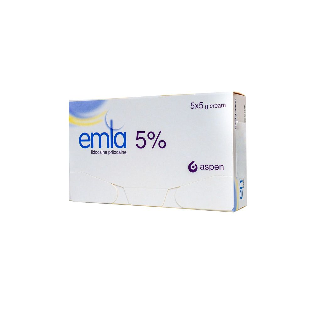Emla 5% Cream - 5g - Pack of 5