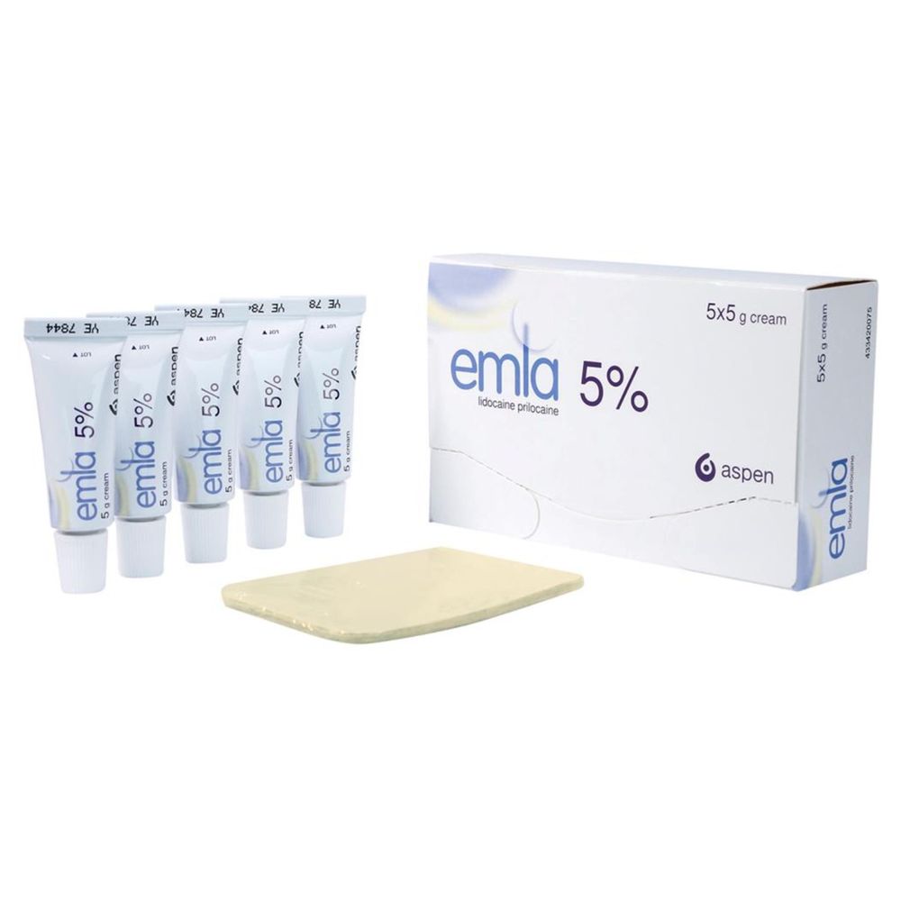 Emla 5% Cream - 5g - Pack of 5